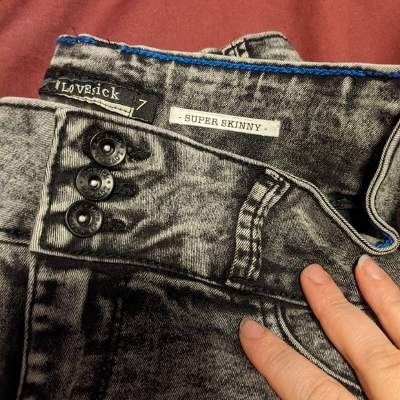 Super Skinny Grey Jeans - Picture 2 of 2